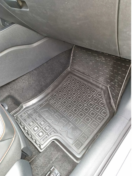Коврики в салон Seat Leon IV (KL1/KL8) 2020-... Резиновые Avto-Gumm. Фото 3