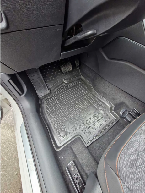 Коврики в салон Seat Leon IV (KL1/KL8) 2020-... Резиновые Avto-Gumm. Фото 2