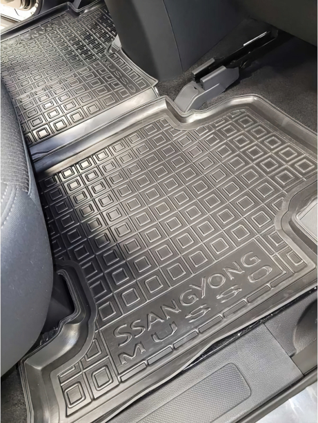 Коврики в салон Ssang Yong Musso 2 Grand (2018-...) (Avto-Gumm). Фото 17