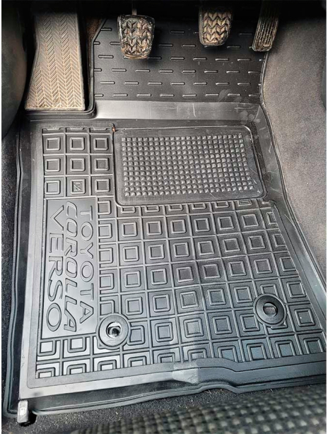 Коврики в салон Toyota Corolla Verso ZER/ZZE 2004–2009 Avto-Gumm. Фото 12