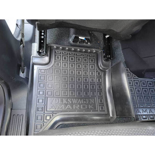 Коврики в салон Volkswagen Amarok (2022-...) Резиновые Avto-Gumm. Фото 3