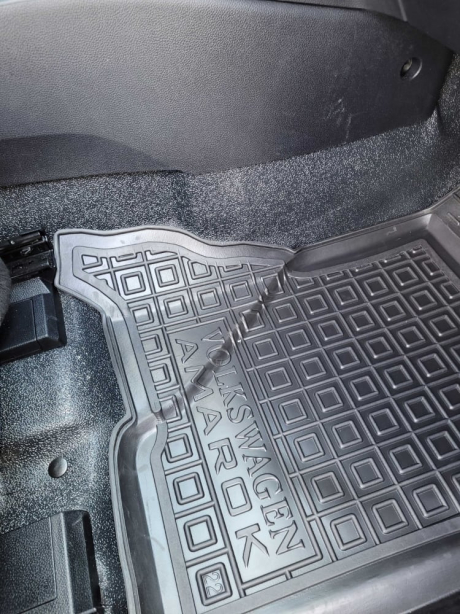 Коврики в салон Volkswagen Amarok (2022-...) Резиновые Avto-Gumm. Фото 11
