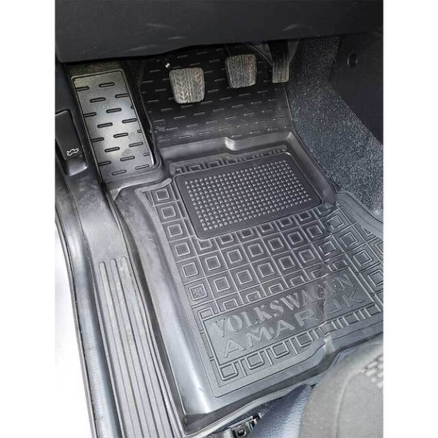 Коврики в салон Volkswagen Amarok (2022-...) Резиновые Avto-Gumm