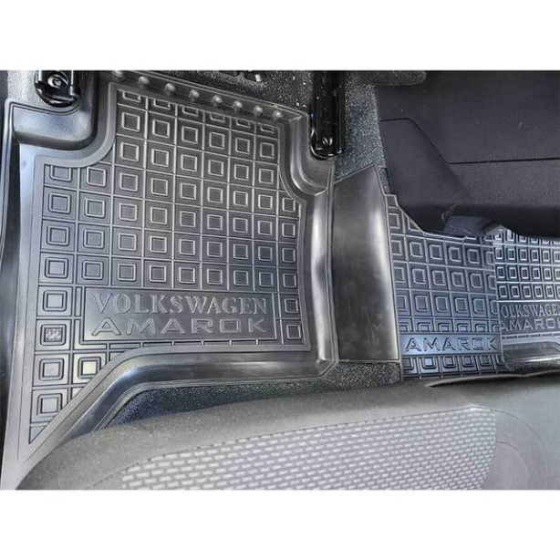 Коврики в салон Volkswagen Amarok (2022-...) Резиновые Avto-Gumm. Фото 4