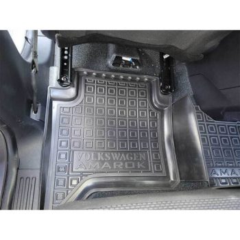 Коврики в салон Volkswagen Amarok (2022-...) Резиновые Avto-Gumm. Фото 3