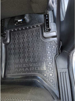 Коврики в салон Volkswagen Amarok (2022-...) Резиновые Avto-Gumm. Фото 13