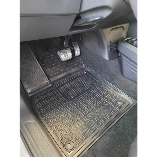 Коврики в салон Volkswagen ID3 Crozz (2020-...) Резиновые Avto-Gumm. Фото 2