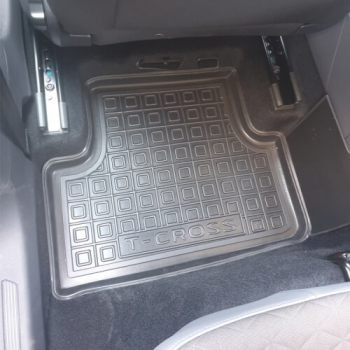 Коврики в салон Volkswagen T-Cross (2019-...) Резиновые Avto-Gumm. Фото 3