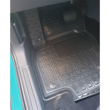 Коврики в салон Volkswagen T-Cross (2019-...) Резиновые Avto-Gumm