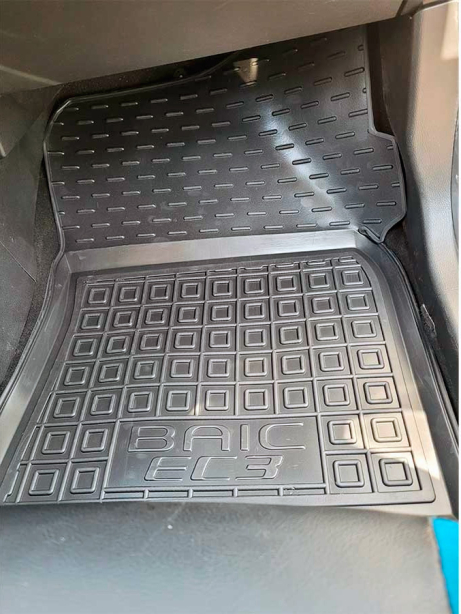 Коврики в салон Baic EC3 (2016-...) Резиновые Avto-Gumm. Фото 8