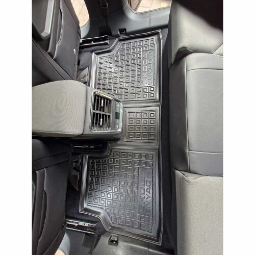 Коврики в салон Skoda Enyaq IV (2021-...) Резиновые Avto-Gumm. Фото 5