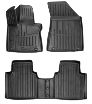 3D килимки MG HS (2024-...) (gasoline) з бортиками 30 мм (Stingray)