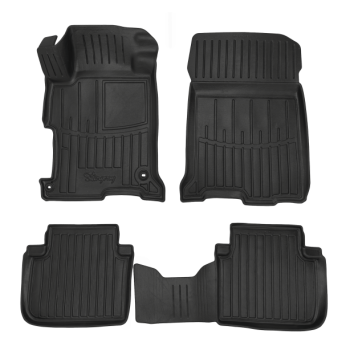 3D килимки Honda Accord IX (2013-2017) з бортиками 30 мм (Stingray)