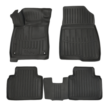 3D килимки Honda Accord X (2017-...) з бортиками 30 мм (Stingray). Фото 2