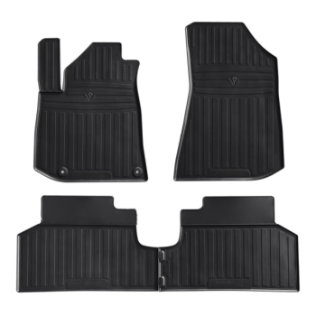 Резиновые коврики в салон Kia Niro EV (2022-...) комплект из 4 штук Stingray. Фото 2