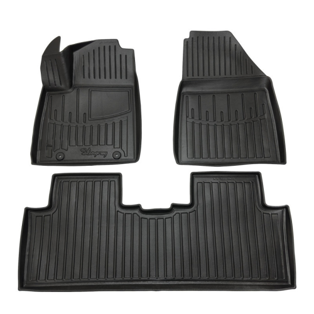 3D килимки BYD YUAN UP (2024-...) з бортиками 30 мм (Stingray). Фото 3