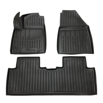 3D килимки BYD YUAN UP (2024-...) з бортиками 30 мм (Stingray)