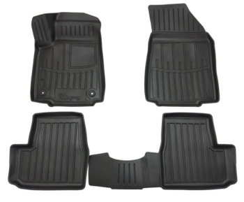 3D килимки Citroen C3 III (2024-...) з бортиками 30 мм (Stingray). Фото 2