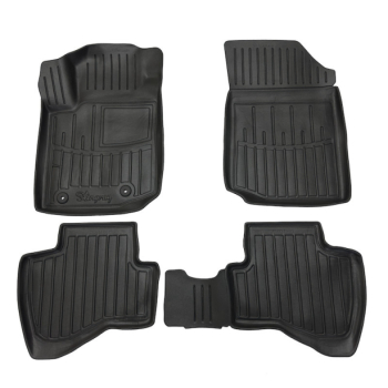 3D килимки Peugeot 108 (2014-...) з бортиками 30 мм (Stingray)