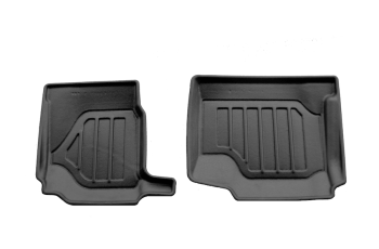 3D килимки 3 ряду для Nissan Qashqai plus 2 (2008-2014) з бортиками 30 мм (Stingray)