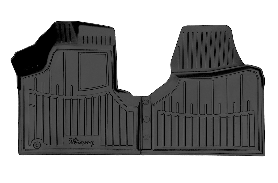 3D килимки для Citroen Jumpy 07-/Fiat Scudo 07-/Peugeot Expert 07- з бортиками 30 мм (Stingray)