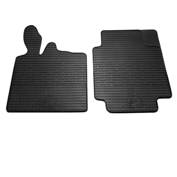 Резиновые килимки Smart Fortwo II 451 2007-2014 комплект из 2 штук Stingray