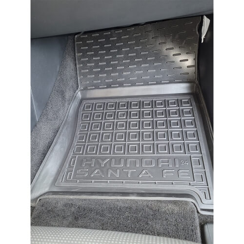 Коврики в салон Hyundai Santa Fe V (MX5) 2024-... Резиновые Avto-Gumm. Фото 10