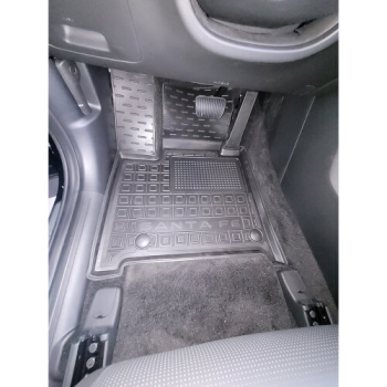 Коврики в салон Hyundai Santa Fe V (MX5) 2024-... Резиновые Avto-Gumm. Фото 3