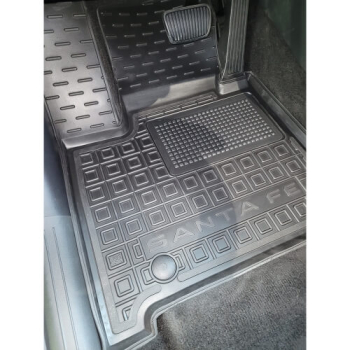 Коврики в салон Hyundai Santa Fe V (MX5) 2024-... Резиновые Avto-Gumm. Фото 11