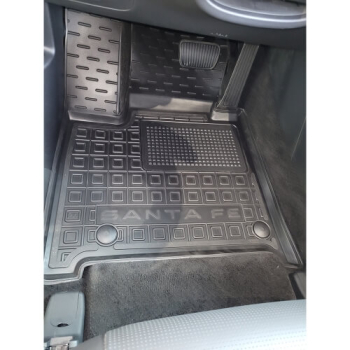 Коврики в салон Hyundai Santa Fe V (MX5) 2024-... Резиновые Avto-Gumm. Фото 2