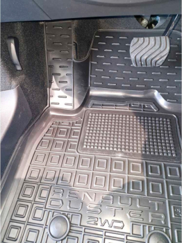 Коврики в салон Renault / Dacia Duster III (2024-...) 2WD (Avto-Gumm). Фото 15