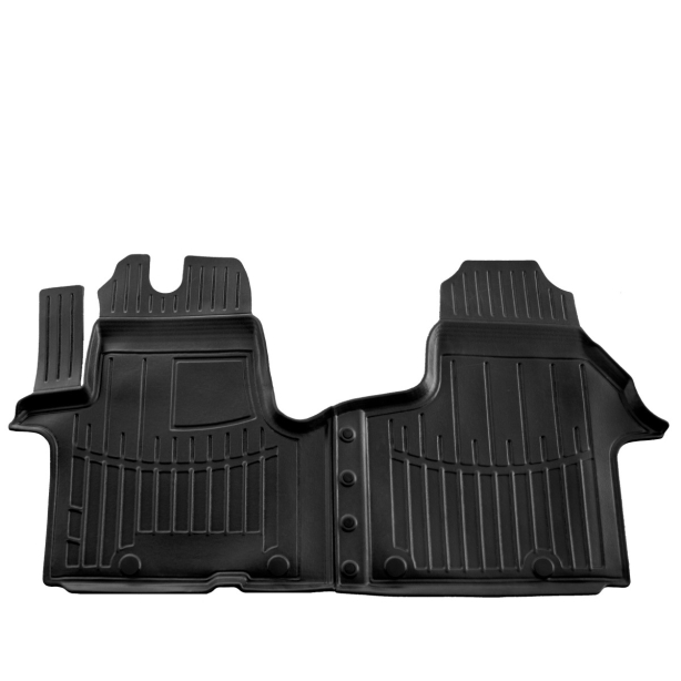 Поліуретанові килимки Fiat Talento (2016-...) (1plus2) з бортиками 30 мм (Stingray)