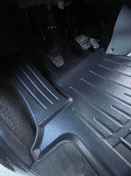 Поліуретанові килимки для Opel Vivaro A (2001-2014) з бортиками 30 мм (Stingray). Фото 3