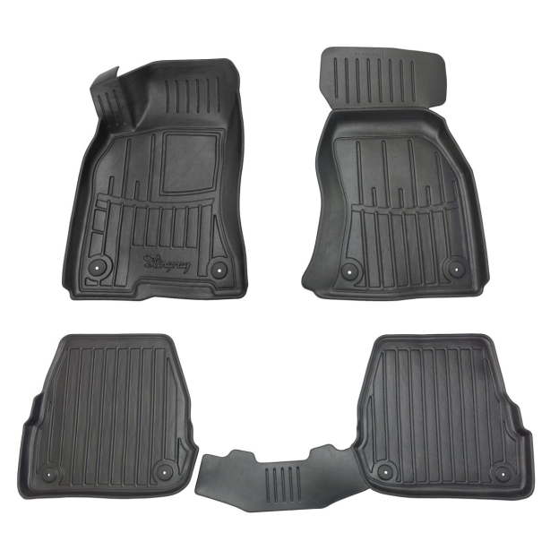 3D килимки для Audi A6 (C5) (1997-2004)  з бортиками 30 мм (Stingray). Фото 2