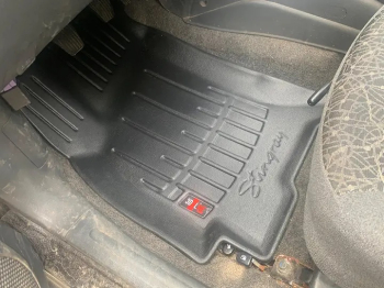 3D килимки для DAEWOO Lanos (1997-2016) з бортиками 30 мм (Stingray). Фото 2