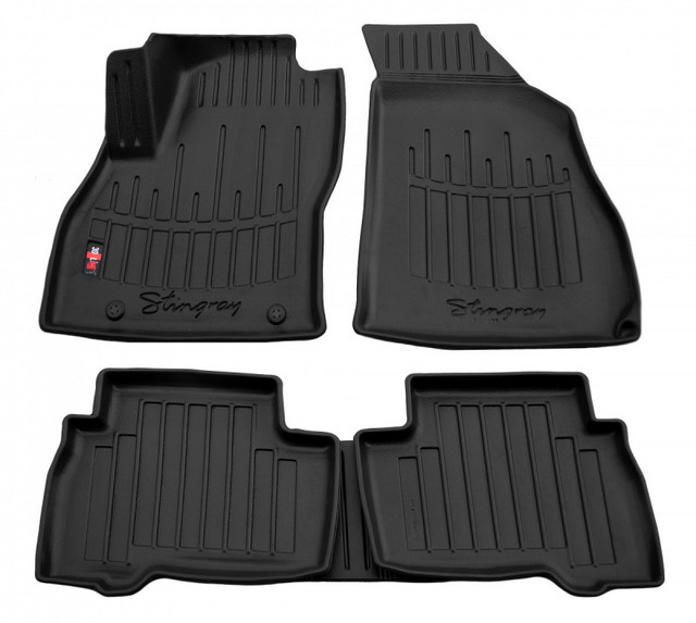 3D килимки для FIAT Fiorino III (2008-...)  з бортиками 30 мм (Stingray)