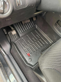 3D килимки для FIAT Freemont (2011-2016)  з бортиками 30 мм (Stingray). Фото 2