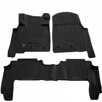 3D килимки для LEXUS LX (URJ200) (2008-...)  з бортиками 30 мм (Stingray)