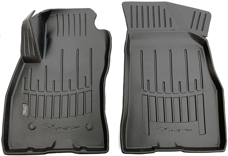 3D резиновые коврики для OPEL Combo D (2011-2018) с бортиками 30 мм Stingray. Фото 3