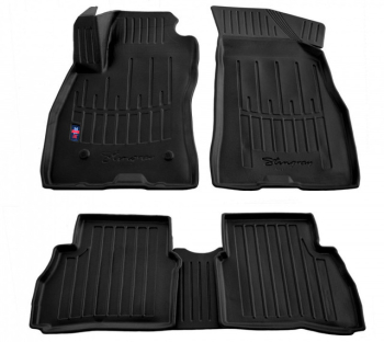 3D резиновые коврики для OPEL Combo D (2011-2018) с бортиками 30 мм Stingray