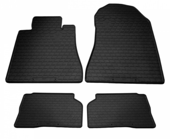 Резиновые коврики для Mercedes Benz W140 S (1991-1998) комплект из 4 штук (Stingray)