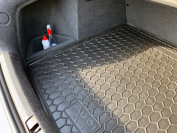 Коврик в багажник для Audi A4 (B6/B7) 2000-2008 Sedan (Avto-Gumm). Фото 8