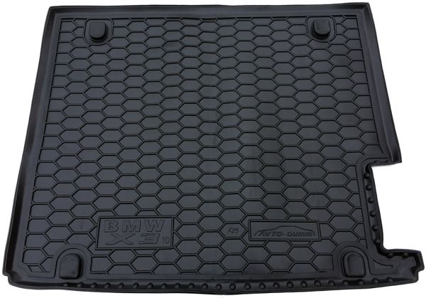 Коврик в багажник для BMW X3 (F25) 2010- (Avto-Gumm). Фото 9