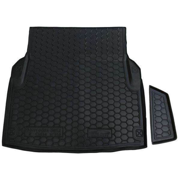 Коврик в багажник для Mercedes E (W212) 2009- Sedan (Elegance) Резиновые (Avto-Gumm)