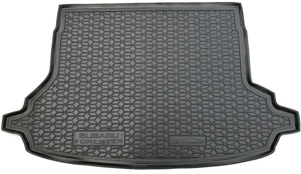 Коврик в багажник для Subaru Forester (SK) (2018-...) без сабвуфера (Avto-Gumm). Фото 5