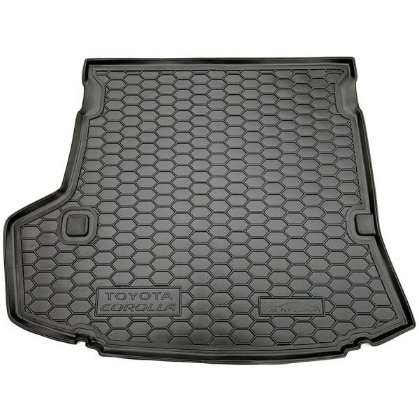 Коврик в багажник для Toyota Corolla (E140) 2006-2012 Резиновые Avto-Gumm