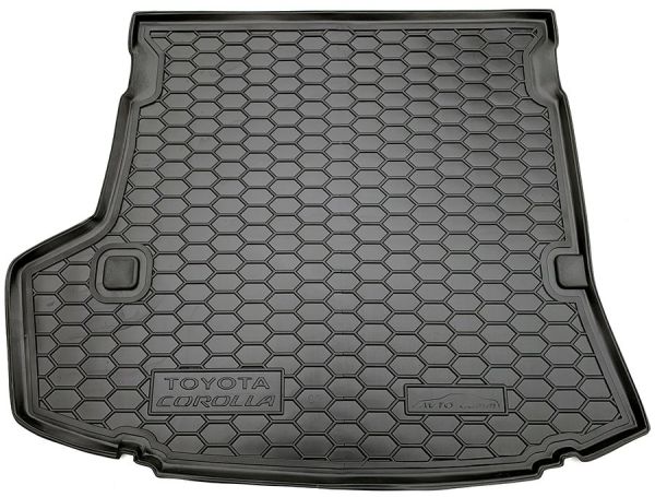Коврик в багажник для Toyota Corolla (E140) 2006-2012 Резиновые Avto-Gumm. Фото 2