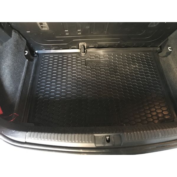 Коврик в багажник для Volkswagen Polo Hatchback 2009- (Avto-Gumm). Фото 2
