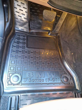 Коврики в салон BMW 7-series (F01) 2008-2015 (Avto-Gumm). Фото 13