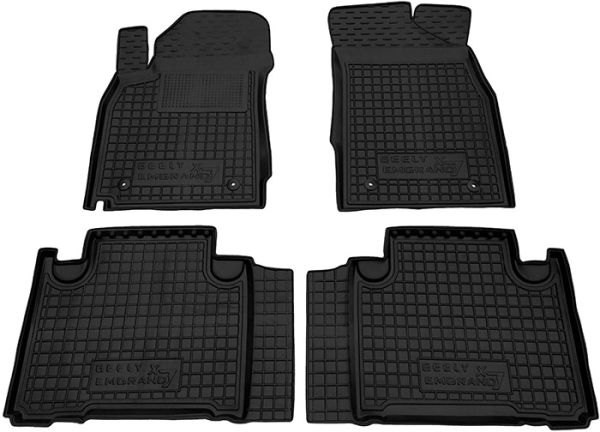 Коврики в салон Gelly Emgrand X7 (2011-...) Резиновые Avto-Gumm. Фото 11